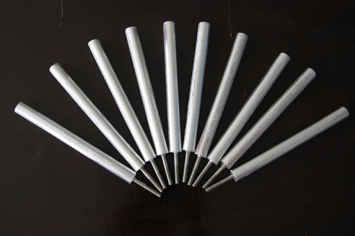 Aluminum Zinc and Magnesium Alloy Sacrificial Anode for Cathodic Protection